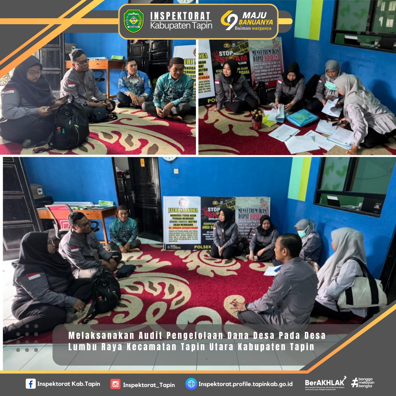 Audit Pengelolaan Dana Desa Pada Desa Lumbu Raya Kecamatan Tapin Utara Kabupaten Tapin